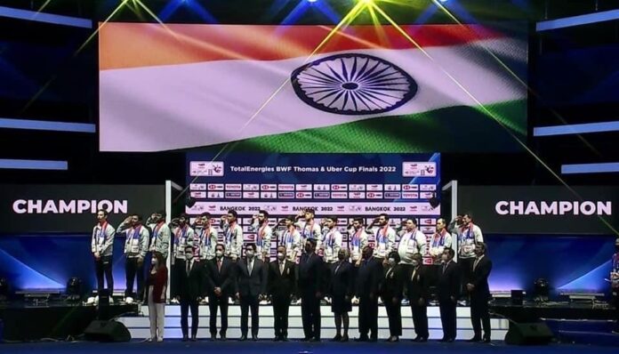 IMG-2071 India Badminton Team Thomas Cup 2022 Winner