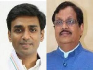 vikrant bhuria and guman singh 1 Jhabua Chaupal: जब सांसद फरियाद लेकर एसपी के पास पहुंचे