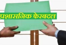छतरपुर जिले में बड़ा प्रशासनिक फेरबदल: विनय द्विवेदी नए अपर कलेक्टर, प्रशांत अग्रवाल रीवा और विशा माधवानी रायसेन स्थानांतरित..
